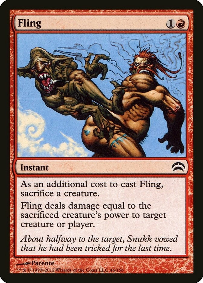 Image for Fling (44) (Planechase 2012) - Magic: The Gathering