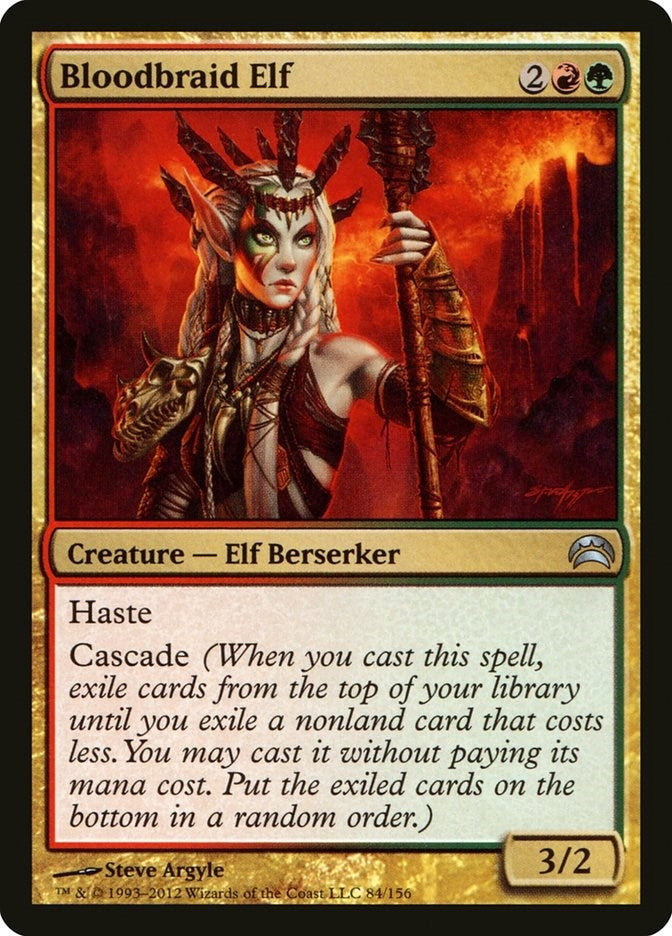 Image for Bloodbraid Elf (84) (Planechase 2012) - Magic: The Gathering