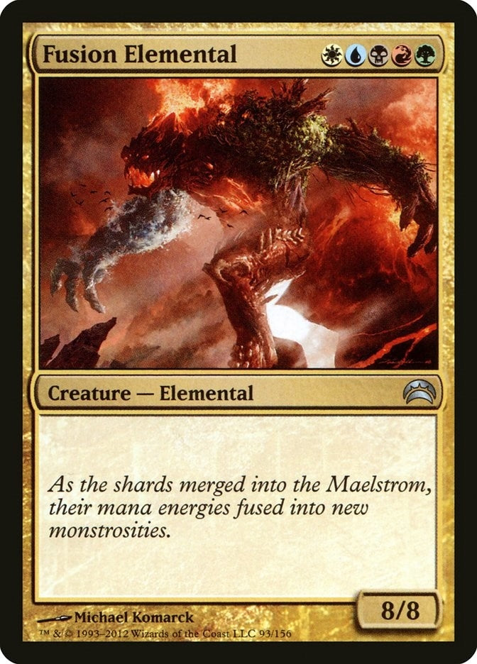 Image for Fusion Elemental (93) (Planechase 2012) - Magic: The Gathering