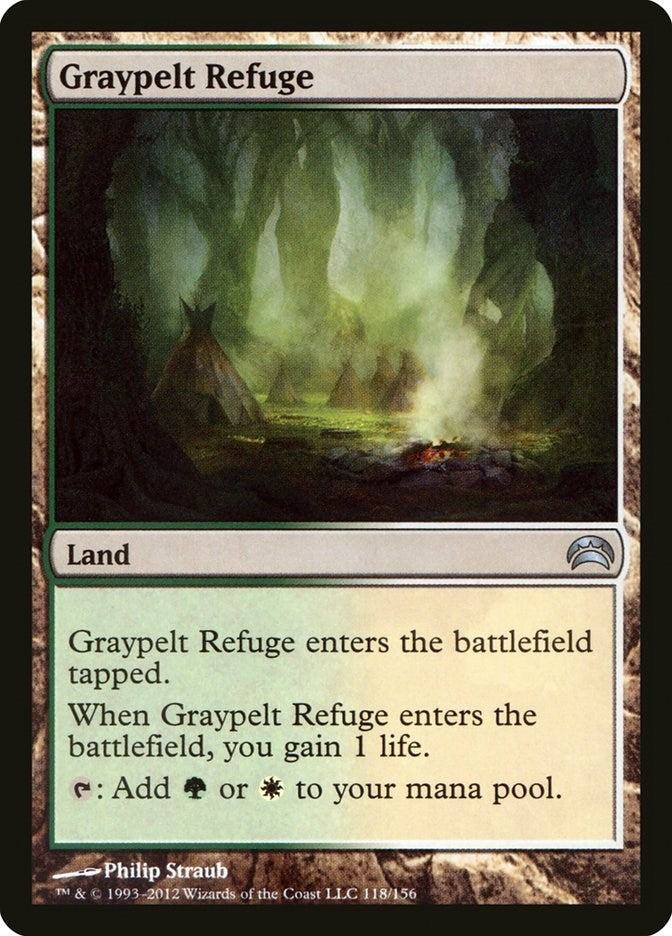 Image for Graypelt Refuge (118) (Planechase 2012) - Magic: The Gathering