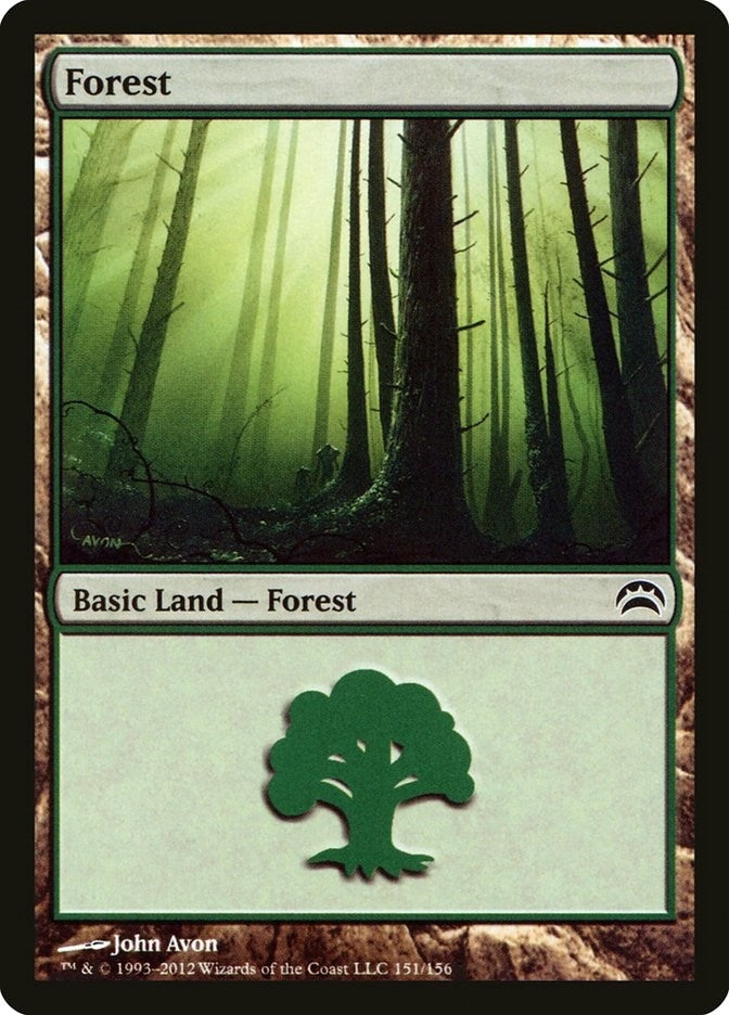 Image for Forest (151) (151) (Planechase 2012) - Magic: The Gathering