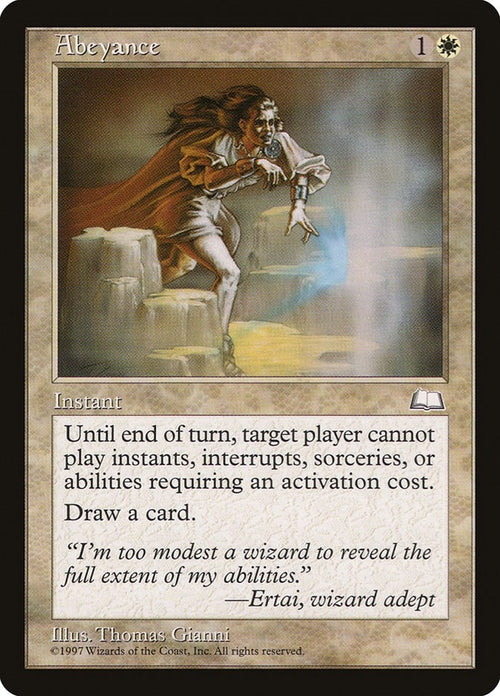 Image for Abeyance (Weatherlight) - Magic: The Gathering