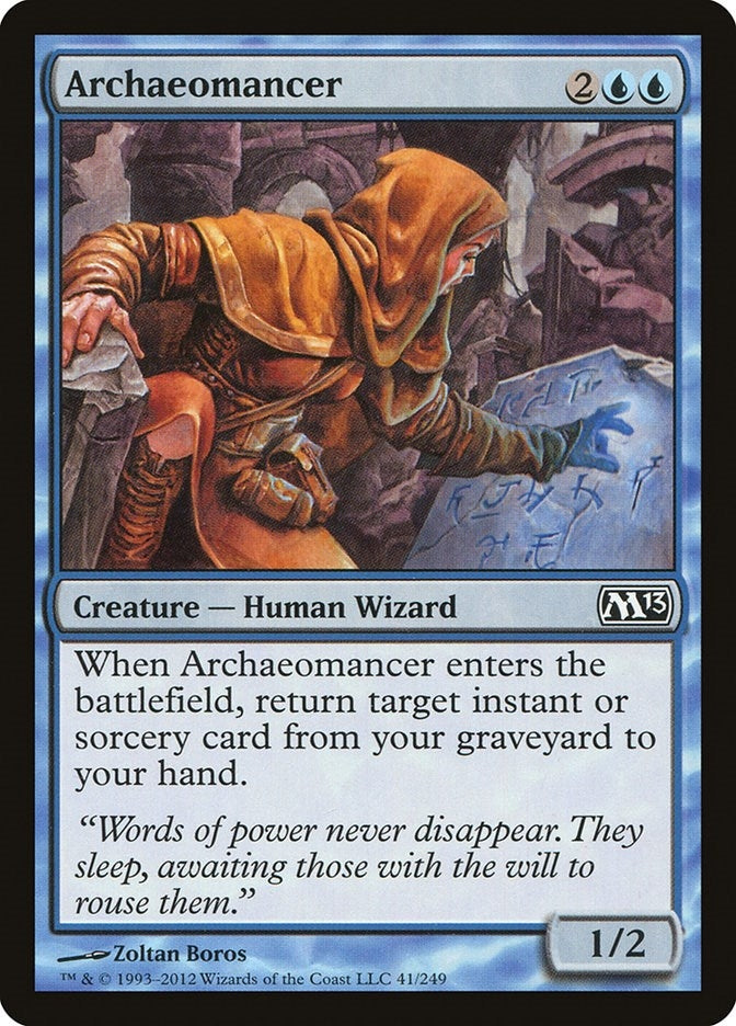 Image for Archaeomancer (41) (Magic 2013 (M13)) - Magic: The Gathering