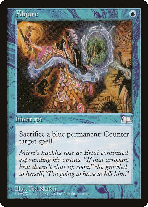 Image for Abjure (Weatherlight) - Magic: The Gathering