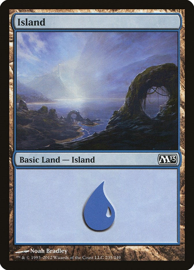 Image for Island (235) (235) (Magic 2013 (M13)) - Magic: The Gathering