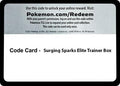 Image for Code Card - Surging Spark Elite Trainer Box (SSP) - Pokemon