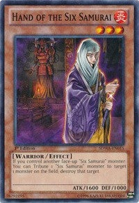 Image for Hand of the Six Samurai (SDWA-EN015) (SDWA) - YuGiOh