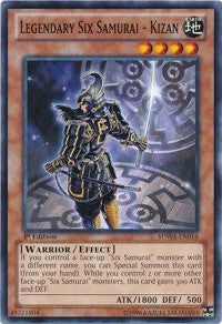 Image for Legendary Six Samurai - Kizan (SDWA-EN016) (SDWA) - YuGiOh