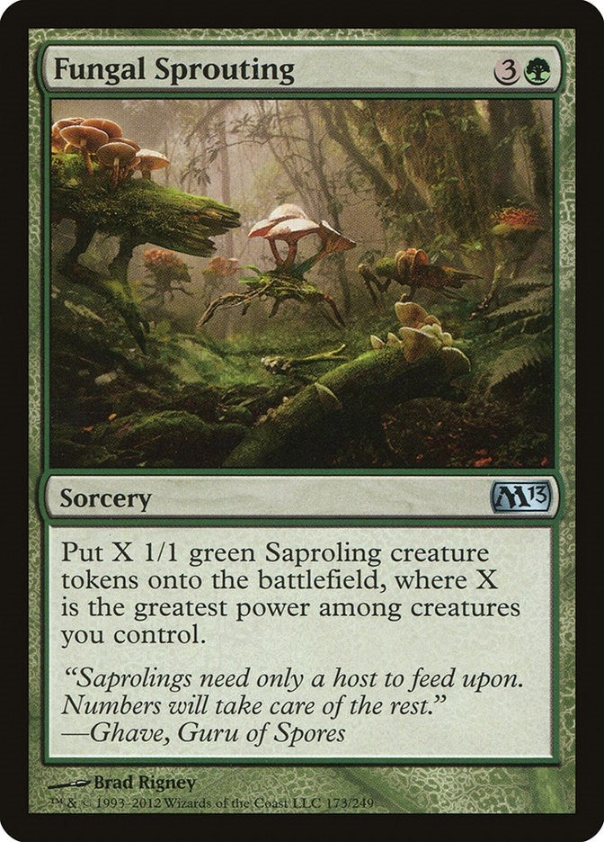 Image for Fungal Sprouting (173) (Magic 2013 (M13)) - Magic: The Gathering