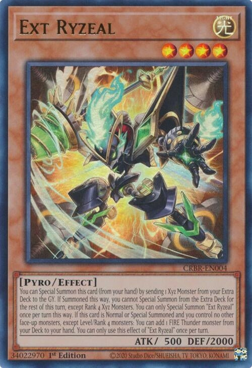 Image for Ext Ryzeal (CRBR-EN004) (CRBR) - YuGiOh