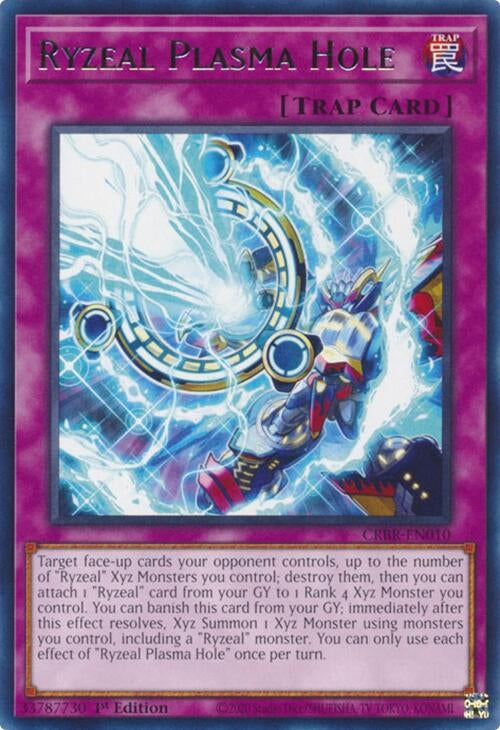 Image for Ryzeal Plasma Hole (CRBR-EN010) (CRBR) - YuGiOh
