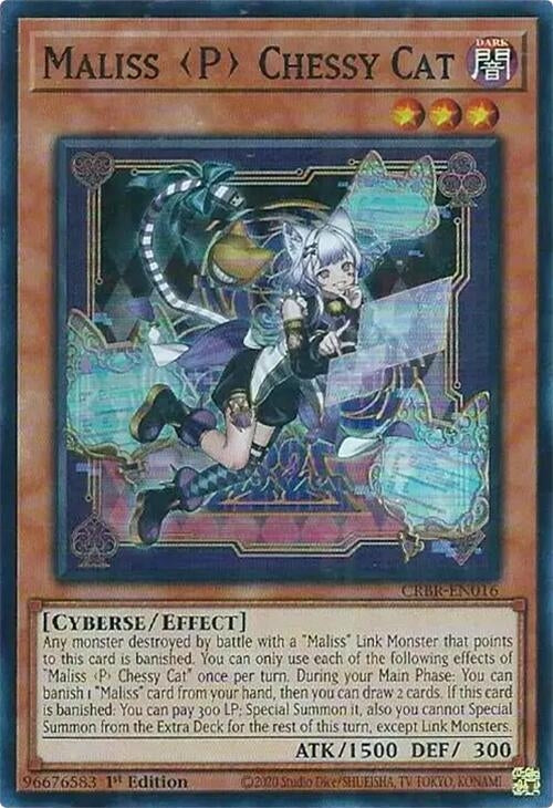 Image for Maliss P Chessy Cat (CRBR-EN016) (CRBR) - YuGiOh