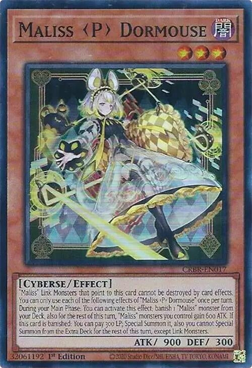 Image for Maliss P Dormouse (CRBR-EN017) (CRBR) - YuGiOh