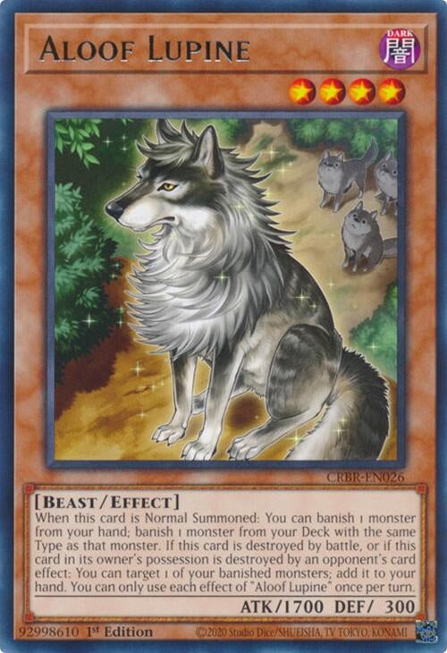 Image for Aloof Lupine (CRBR-EN026) (CRBR) - YuGiOh