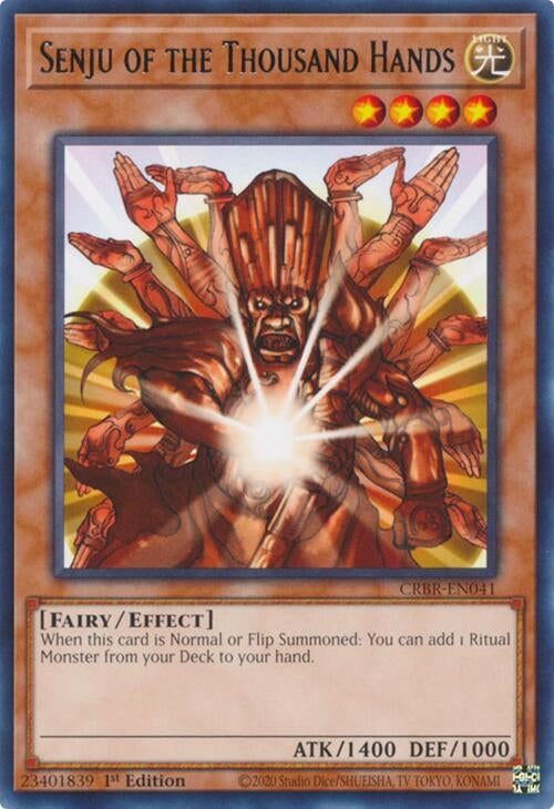 Image for Senju of the Thousand Hands (CRBR-EN041) (CRBR) - YuGiOh