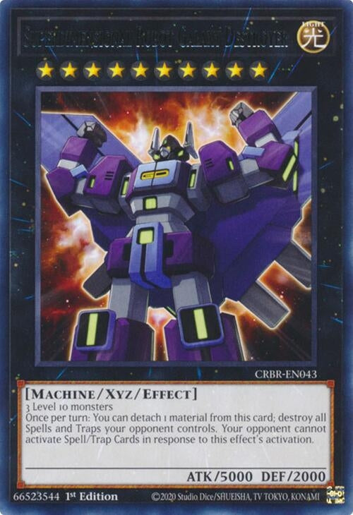 Image for Superdimensional Robot Galaxy Destroyer (CRBR-EN043) (CRBR) - YuGiOh