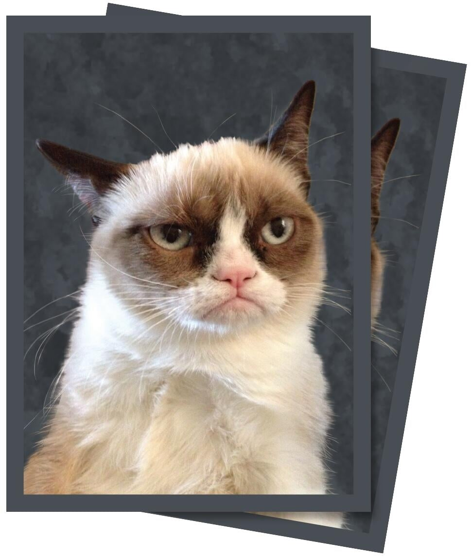 Image for Ultra PRO: Grumpy Cat Card Sleeves (100-pack) - Card Sleeves