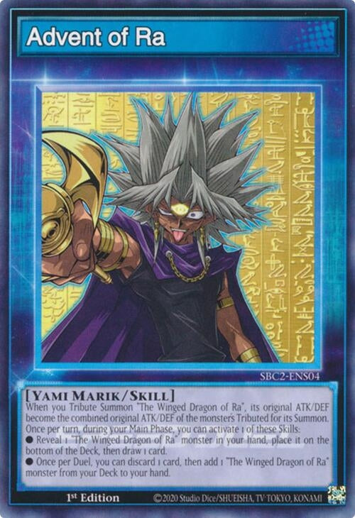 Image for Advent of Ra (SBC2-ENS04) (SBC2) - YuGiOh