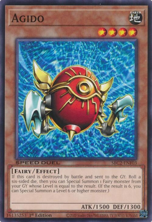 Image for Agido (SBC2-ENF03) (SBC2) - YuGiOh