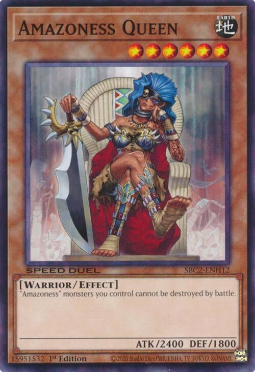 Image for Amazoness Queen (SBC2-ENH12) (SBC2) - YuGiOh
