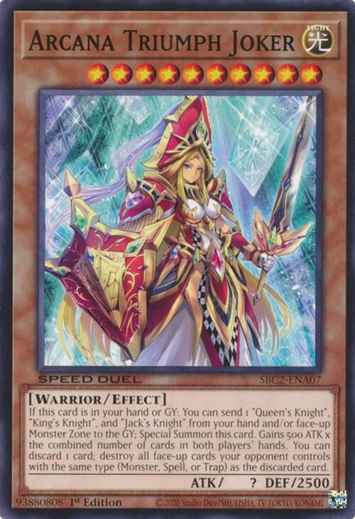 Image for Arcana Triumph Joker (SBC2-ENA07) (SBC2) - YuGiOh