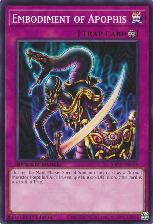Image for Embodiment of Apophis (SBC2-ENG14) (SBC2) - YuGiOh