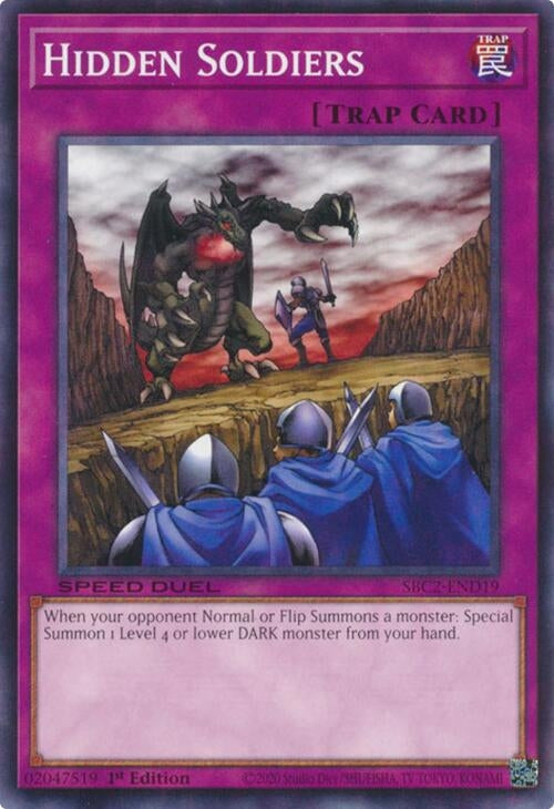 Image for Hidden Soldiers (SBC2-END19) (SBC2) - YuGiOh