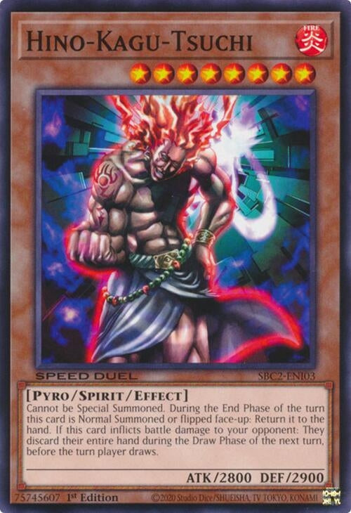 Image for Hino-Kagu-Tsuchi (SBC2-ENI03) (SBC2) - YuGiOh