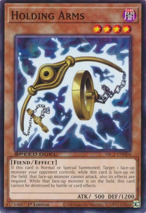 Image for Holding Arms (SBC2-END04) (SBC2) - YuGiOh