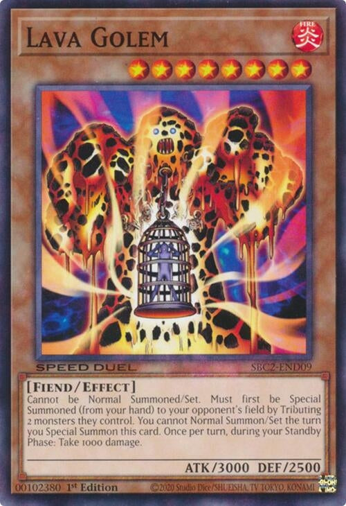 Image for Lava Golem (SBC2-END09) (SBC2) - YuGiOh