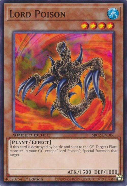 Image for Lord Poison (SBC2-END06) (SBC2) - YuGiOh