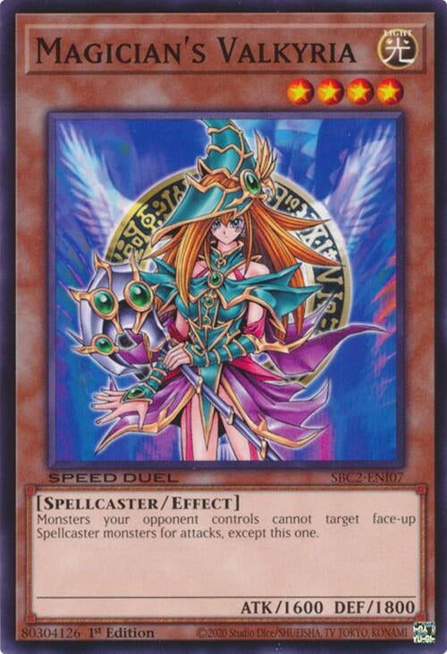 Image for Magician's Valkyria (SBC2-ENI07) (SBC2) - YuGiOh
