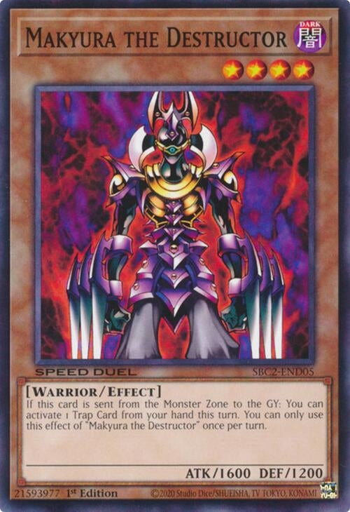 Image for Makyura the Destructor (SBC2-END05) (SBC2) - YuGiOh