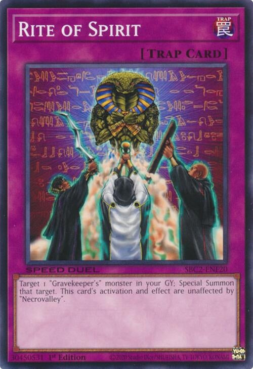 Image for Rite of Spirit (SBC2-ENF20) (SBC2) - YuGiOh