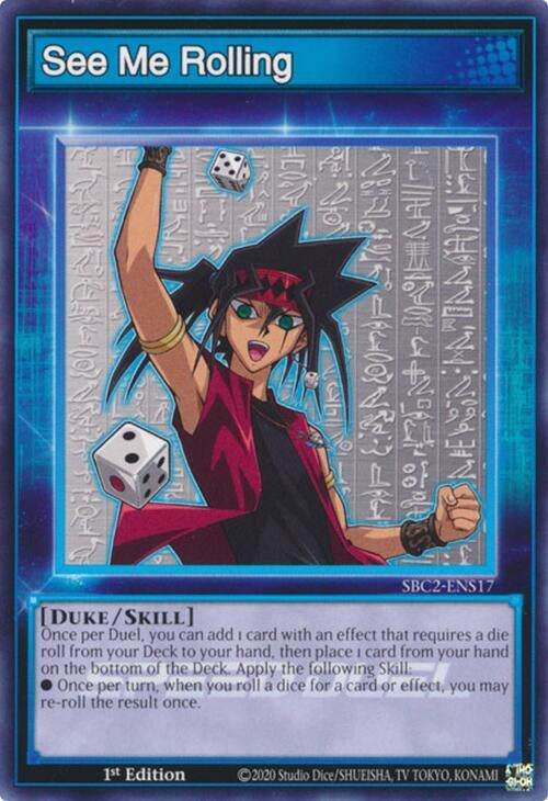 Image for See Me Rolling (SBC2-ENS17) (SBC2) - YuGiOh