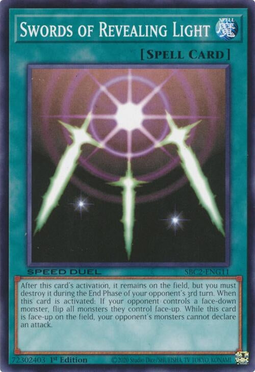Image for Swords of Revealing Light (SBC2-ENG11) (SBC2-ENG11) (SBC2) - YuGiOh