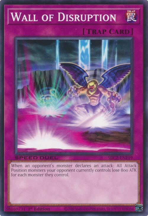 Image for Wall of Disruption (SBC2-ENF19) (SBC2) - YuGiOh