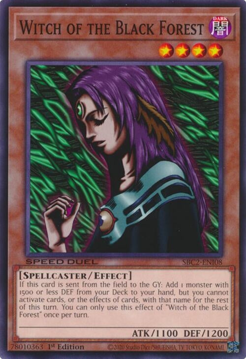 Image for Witch of the Black Forest (SBC2-ENI08) (SBC2) - YuGiOh