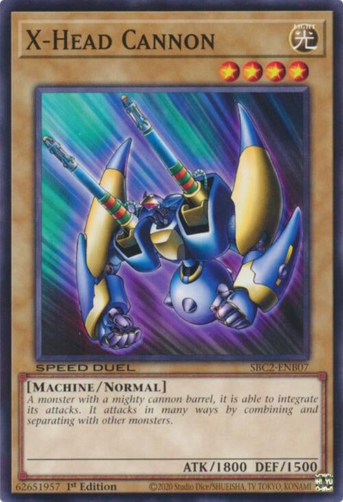 Image for X-Head Cannon (SBC2-ENB07) (SBC2) - YuGiOh