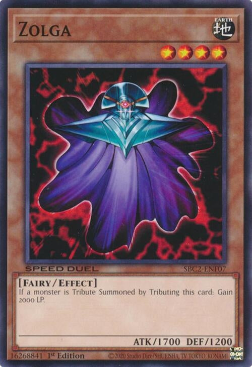 Image for Zolga (SBC2-ENF07) (SBC2) - YuGiOh