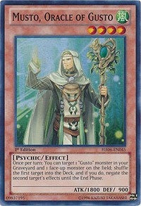 Image for Musto, Oracle of Gusto (HA06-EN045) (HA06) - YuGiOh