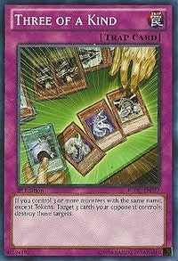 Image for Three of a Kind (REDU-EN077) (REDU) - YuGiOh