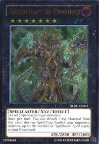 Image for Hierophant of Prophecy (UTR) (REDU-EN045) (REDU) - YuGiOh