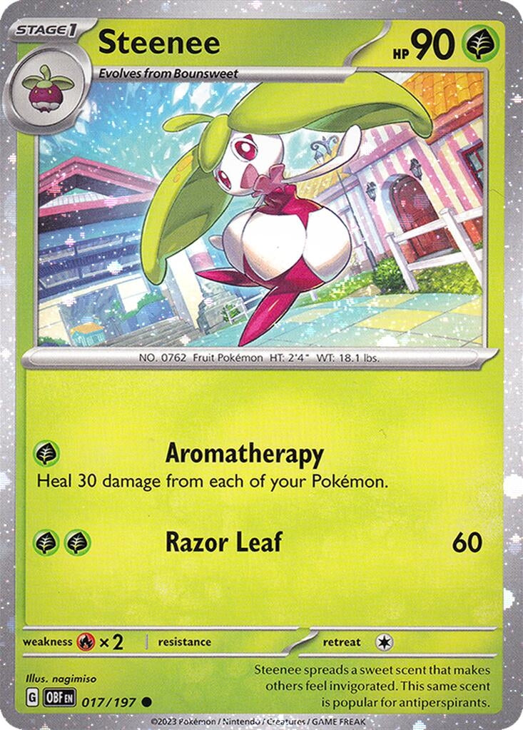 Image for Steenee - 017/197 (Cosmos Holo) (017/197) (MCAP) - Pokemon