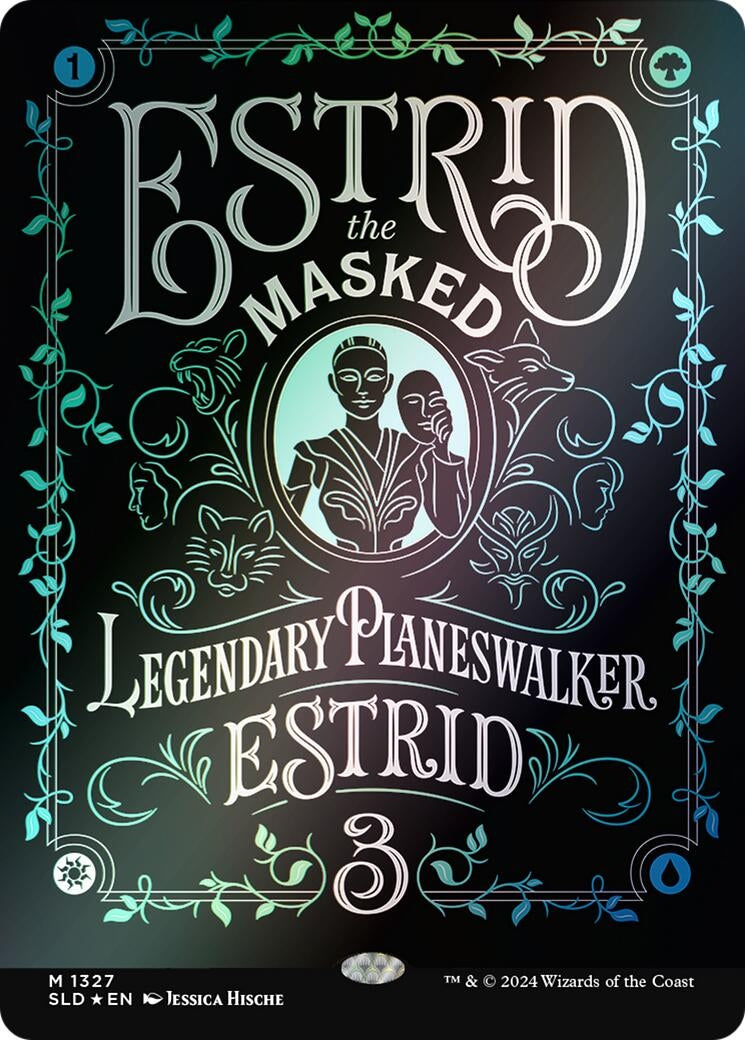 Image for Estrid, the Masked (1327) (Secret Lair Drop Series) - Magic: The Gathering