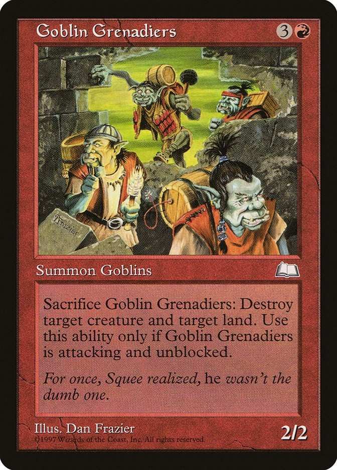 Image for Goblin Grenadiers (Weatherlight) - Magic: The Gathering