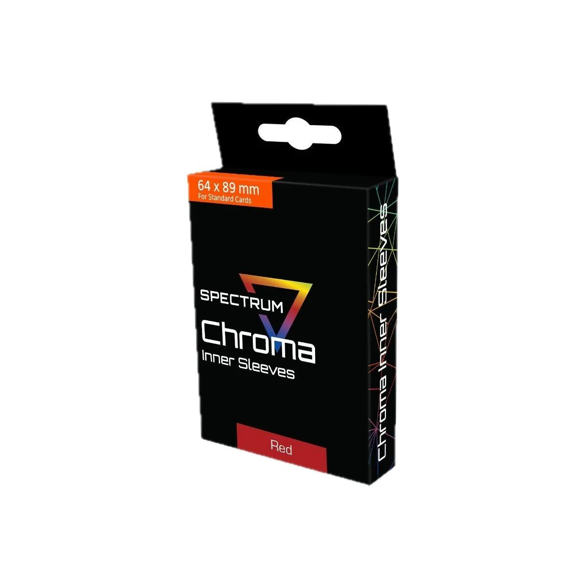 Image for BCW Chroma Inner Sleeve - Glossy Small - 100ct. Box (Red) - Card Sleeves