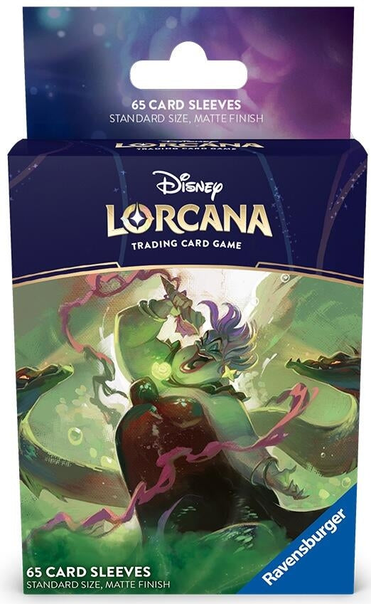 Image for Disney Lorcana Card Sleeves - Ursula - Deceiver of All (65-Pack) - Card Sleeves