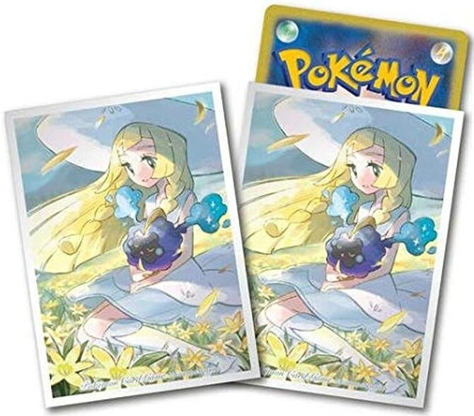Image for Pokemon TCG: Pokemon Center Japan Exclusive Card Sleeves Lillie & Cosmog -  (64-Pack) - Card Sleeves