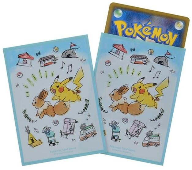 Image for Pokemon TCG: Pokemon Center Japan Exclusive Card Sleeves - Pokemon World Market (64-Pack) - Card Sleeves